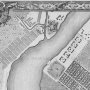 № 15 План Санкт-Петербурга 1753 года, Трускотта, старинная гравюра, копия гравюры, офорт