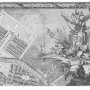 № 17 План Санкт-Петербурга 1753 года, Трускотта, старинная гравюра, копия гравюры, офорт