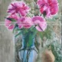 цветы розовые Пионы