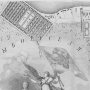 № 18 План Санкт-Петербурга 1753 года, Трускотта, старинная гравюра, копия гравюры, офорт