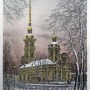 Зимний вечер, Петропавловский собор